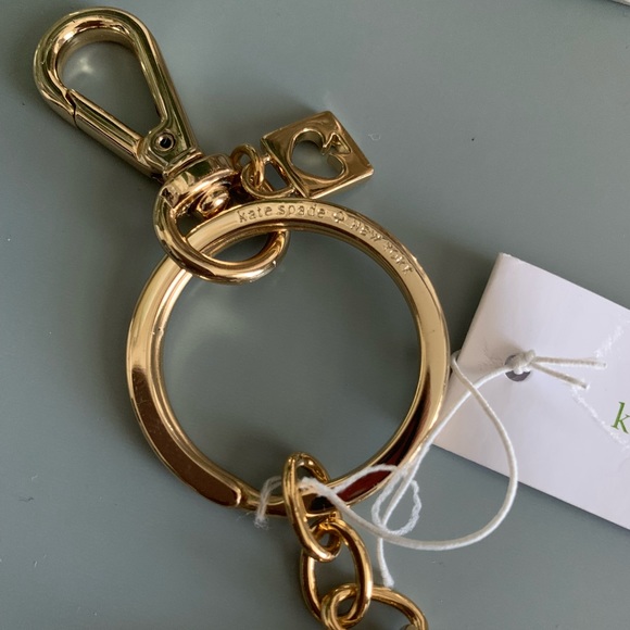 ❌SOLD❌ Kate Spade Key Chain Key FOB Ring - Picture 3 of 4